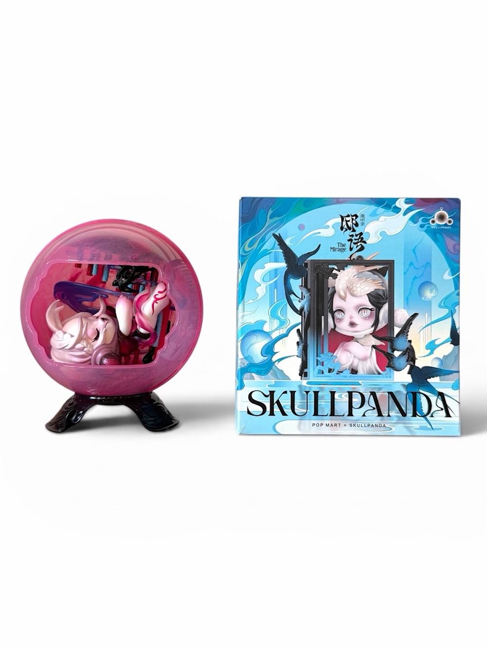 Pop Mart Skullpanda The Mirage Series Figurine The Pan Flute